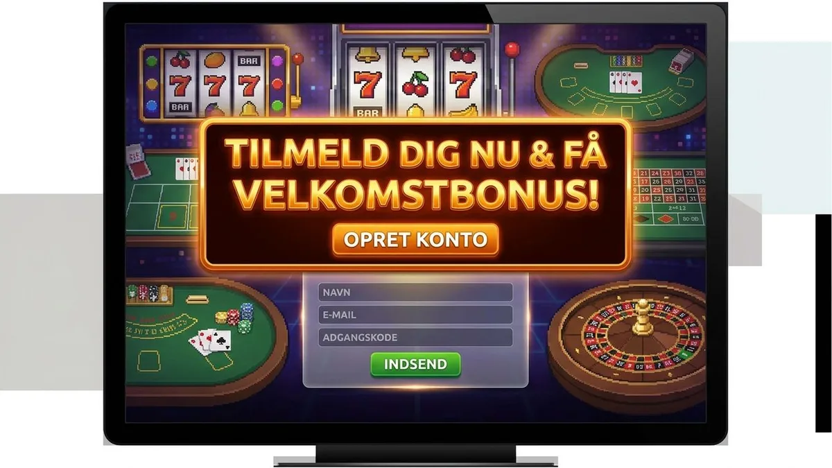 Opret konto med bonus